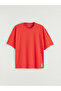 Red Crew Neck Men's Sports T-Shirt - 5