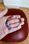 Gemini zodiac bracelet (citrine, tiger's eye, aquamarine, crystal quartz, agate) - 5