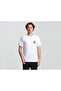 تي شيرت رجالي كاجوال من M Button Stamp Scripted Ss Tee 9110881100 باللون الأبيض - 3