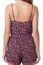Women’s Off Shoulder Floral Dress – Ruffle Neckline A-Line Knee Length Sundress – Large - 4