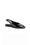 Women's Bitter Brown Gold Detailed Ballerinas - 2