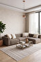 سجادة غرفة الممر العصرية ذات قاعدة منسوجة من البولي بروبيلين المقاوم للغبار من السيسال بتصميم خاص مزخرف