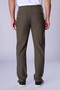 Men's Elastic Waist, Straight Leg, Waist-Tie, Side and Hidden Pockets, Cotton Jogger Pants - 7
