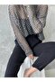 Silvery Openwork Knitwear