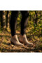 Safari Back Zipper Detailed Laser Cut Summer Boots - 4