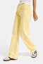 Women's Yellow 6S6-108 Straight Fit High Waist Denim Jeans - 7