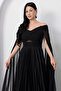 Strapless Neckline Pleated Tulle Dress Dmn0354 - 2