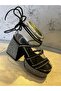 Platform Sole Thin with Stone Binding - 4
