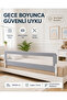 180 cm Bed Barrier - Mega Size Safety Barrier Protective Barrier, Baby Barrier Large Size - Gray - 4
