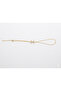 Sea Shell Detailed Zircon Stone Steel Shahmeran - 2