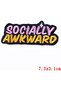 Velcro Hook Patches , Tacti-Cool KINDNESS Collection, Socially Awkward