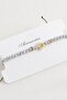 Nrzsnt Turtle Crystal Macrame Rope Bracelet (220033) - Gray - 3