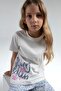 Girl's Floral Print Capri Set 8-15 Years White - 3