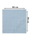 Cotton Muslin Blanket Stroller Cover Gift Multi-Purpose Cover 80X90Cm Color Options - 5