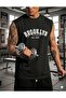 Brooklyn Forever Printed Men's Zero Sleeve Sportsman Sleeveless Tshirt - 2