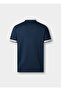 Blue Pure Cotton Men Premium Polo T-Shirt - 3