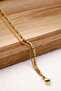 Steel Belen Bracelet Combination Chain Florya Gourmet&Rectangular Square Bracelet 17+4Cm&21Cm - 4