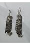 Ethnic Oxidized Silver Parrot Ghungroo Drop Earrings - 2