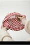 Set of 2 Pilaf Cooking Covers, Elastic Pot Covers, Gingham and Plaid Patterned Demlematik - 4
