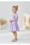 Floral Detailed Woven Girls' Skirt Set - 4