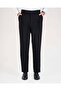 Slim Fit Pants with Belt Detail, Navy Blue T14819 - 3