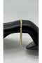 Special Series Gold Oval Crushed Flake Bracelet - Gold
