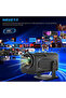 جهاز عرض ذكي عالي الدقة 5G محمول يدعم 1080P و4K مع WiFi6 وBT 5.0 ونظام أندرويد 11 - تصحيح تلقائي للانحراف - متوافق مع أندرويد/iOS/صندوق التلفزيون/HDMI/USB/PS4/PS5/وحدة تحكم الألعاب/آيفون/سامسونج/هواوي/شاومي - 3