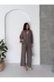 Women's Modal Fabric Bat Sleeve Kimono Double Set - 3