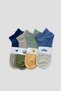 4 Pairs of Summer Cotton Boys' and Baby Booties Socks
