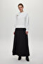 Bow Brooch Detailed Knitwear Blouse Ecru Blouse 0138 - 3