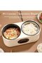 Smart Rice Cooker - Double Pots, 2L Capacity, Multi-Function, 6 Preset Menus, Non-Stick Liner - 7