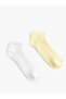 Cotton 2-Piece Booties Socks Set - 2