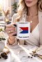 Country Sx Sint Maarten Flag Flag Double Sided Printed Porcelain Magic Mug Cup Gift - 2