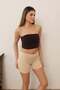 Women's Short Tights Beige - 4004 - 3