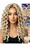 Sister Afro Wave Hair - Ashy Balck Foam Platinum Ombre 16-613