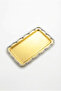 Rumlov Gold 6-Piece Stainless Steel Silver Frame Coffee Presentation Tray Baton - 2