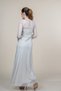 Women's Summer Stone Chic Crew Neck Long Sleeve Embroidered Tulle Stylish Casual Comfortable Dress 50376 - 4