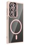 Ilkeshop Galaxy S24 Ultra Cover with Remim Lens and Magsafe Stand (172429) - Pink - 2