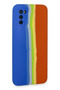 Ilkeshop New Galaxy A03S Case Ebruli Launch Silicone (183335) - Mi-Orange - 3