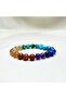 Chakra Bracelet - Mixed Natural Stone Bracelet - 2