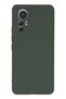Ilkeshop New Mi 12 Lite Case Nano Inside Velvet Silicone - (230142) Dark Green