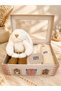 Special Design Gift Boxed - 7 Piece Baby Set with Muslin Blanket and Plush Toys