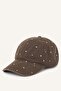 Women's Embroidered Cotton Cap Hat H4478Ax26Sm - 2