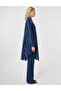 Cotton Linen Tunic Dark Navy Blue - 6