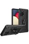 Ilkeshop New Galaxy A03S Case Sofia Ring Silicone Cover (94144) - Black - 2