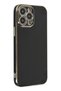 Ilkeshop New iPhone 15 Pro Max Case Volet Silicone (100936) - Black - 3