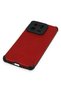 ILKESHOP حافظة جديدة لهاتف Mi 13 Pro من الجلد والسيليكون (111441) - أحمر - 4