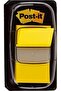 Index Flags 50 per Pack 25 mm Yellow Ref 680-5