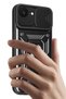 Ilkeshop New iPhone 16E Case Pars Lens Ring Silicone (122917) - Green - 3
