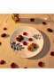 Pearl White Opalware Dessert Plate with Decorative Leaf Design – 19 cm - 3